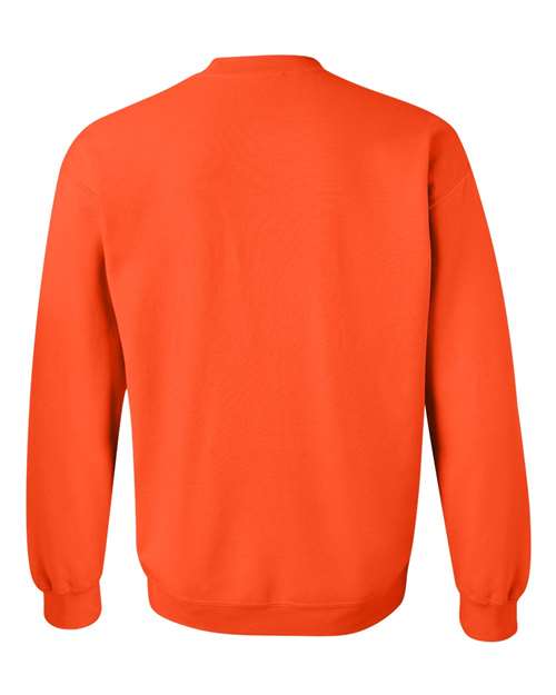 Gildan Heavy Blend™ Crewneck Sweatshirt 18000 Navy Custom Embroidered Business Logo
