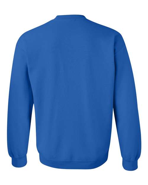 Gildan Heavy Blend™ Crewneck Sweatshirt 18000 Royal Custom Embroidered Business Logo