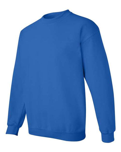 Gildan Heavy Blend™ Crewneck Sweatshirt 18000 Royal Custom Embroidered Business Logo