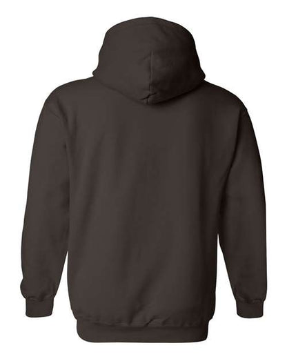 Gildan Heavy Blend™ Hooded Sweatshirt 18500 Cherry Red Custom Embroidered Business Logo