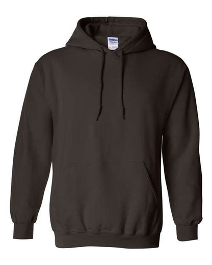 Gildan Heavy Blend™ Hooded Sweatshirt 18500 Cherry Red Custom Embroidered Business Logo