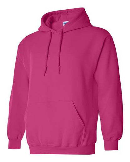 Gildan Heavy Blend™ Hooded Sweatshirt 18500 Heliconia Custom Embroidered Business Logo