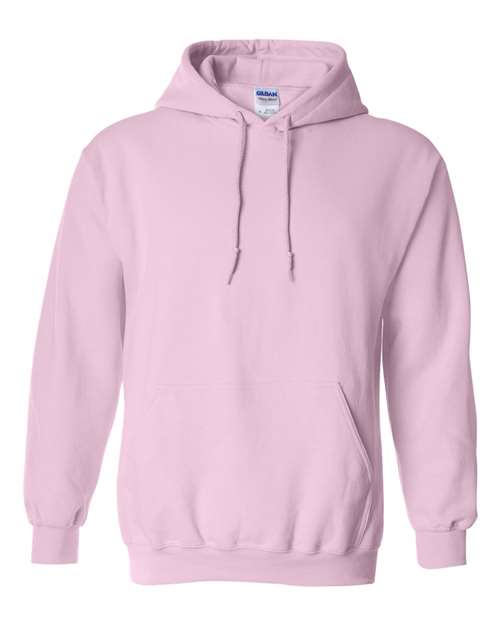 Gildan Heavy Blend™ Hooded Sweatshirt 18500 Light Blue Custom Embroidered Business Logo