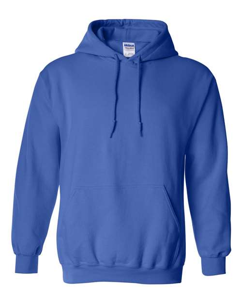 Gildan Heavy Blend™ Hooded Sweatshirt 18500 Red Custom Embroidered Business Logo
