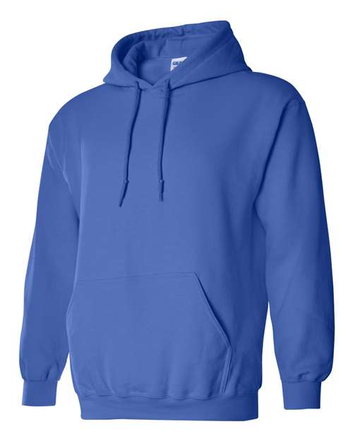 Gildan Heavy Blend™ Hooded Sweatshirt 18500 Red Custom Embroidered Business Logo