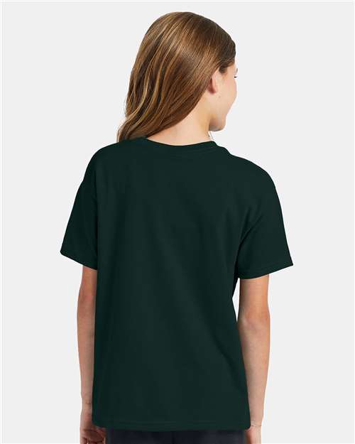 Hanes Ecosmart™ Youth T-Shirt 5370 Deep Forest