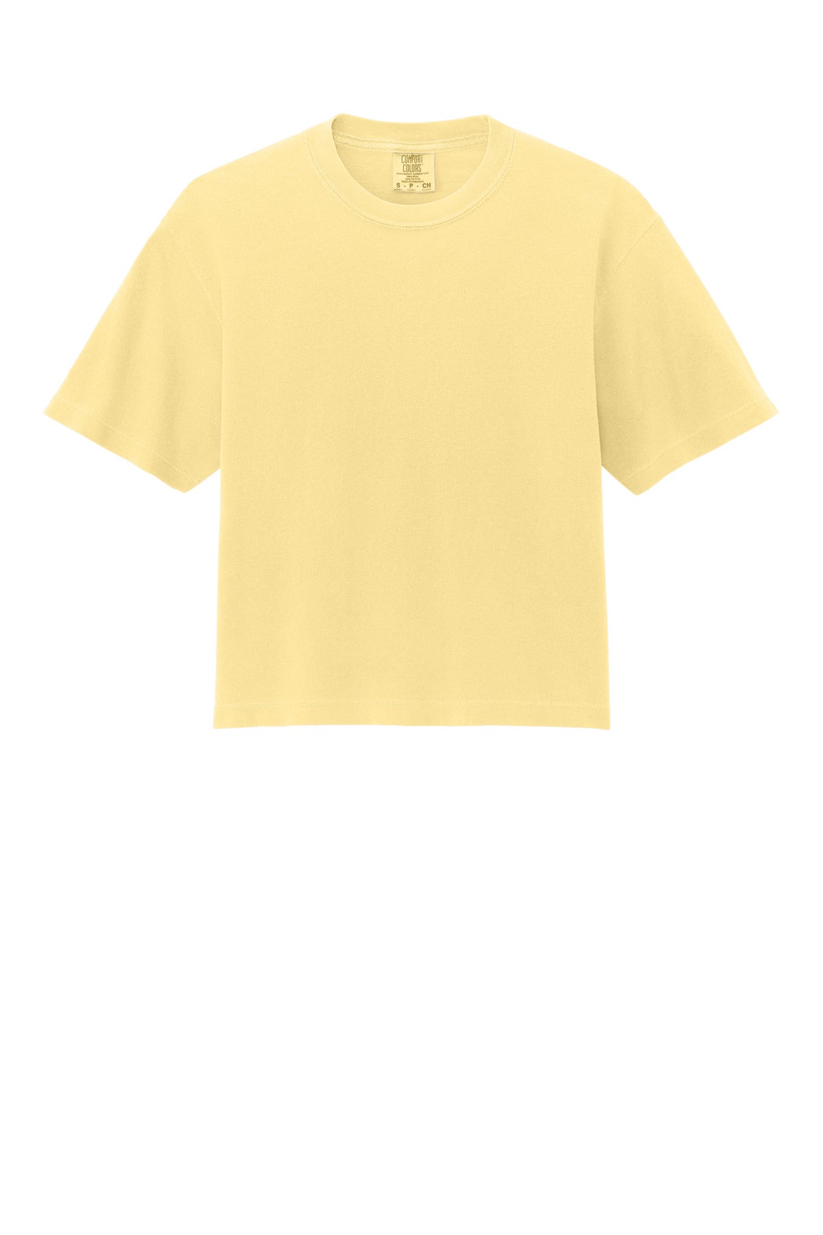 Custom Embroidered Comfort Colors T-Shirts  in Butter
