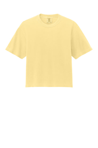 Custom Embroidered Comfort Colors T-Shirts  in Butter