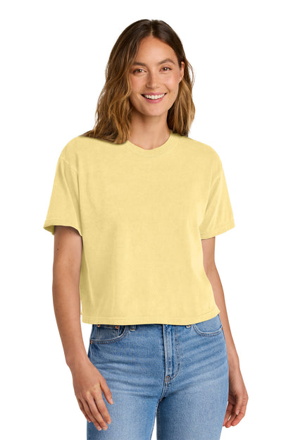 Custom Embroidered Comfort Colors T-Shirts  in Butter