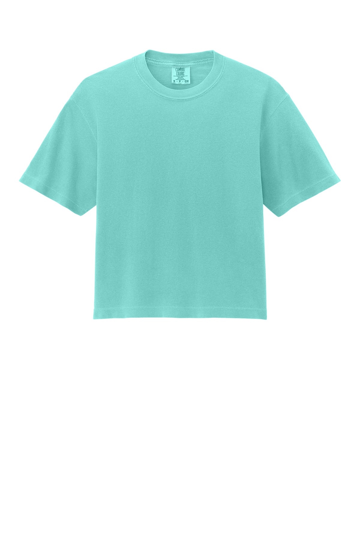 Custom Embroidered Comfort Colors T-Shirts  in Chalky Mint