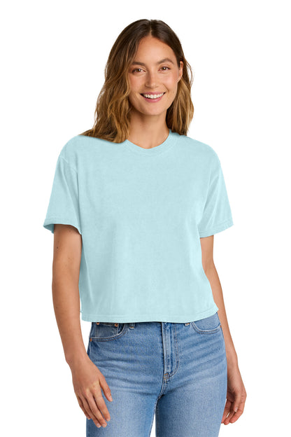 Custom Embroidered Comfort Colors T-Shirts  in Chambray