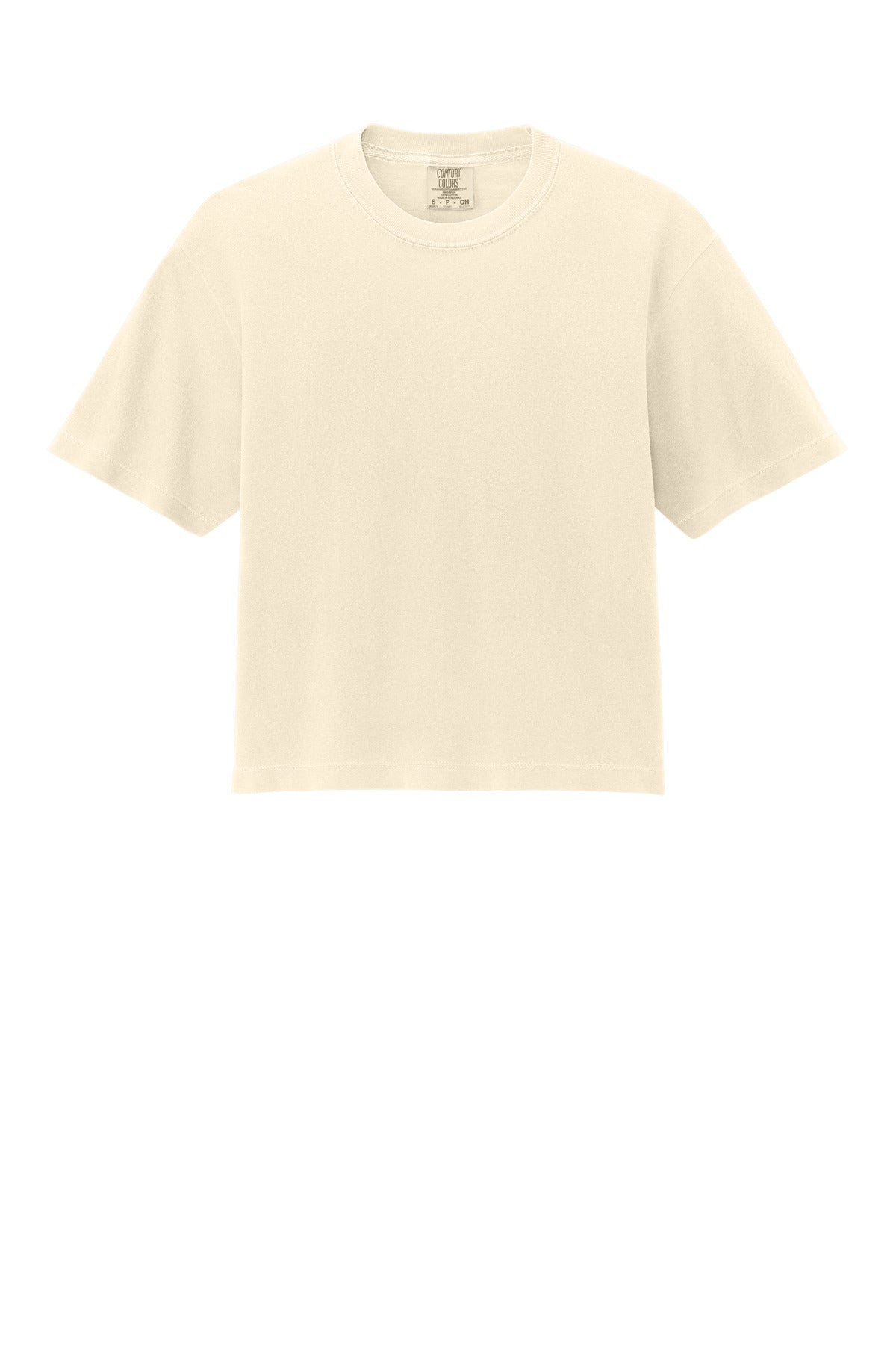 Custom Embroidered Comfort Colors T-Shirts  in Ivory