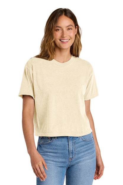 Custom Embroidered Comfort Colors T-Shirts  in Ivory