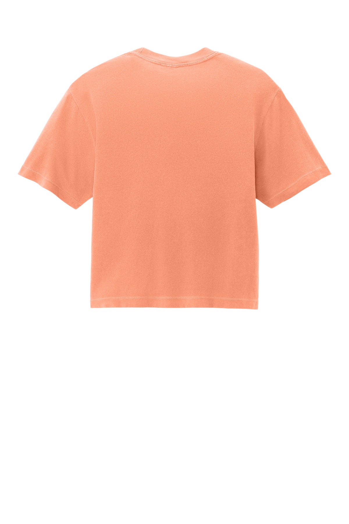 Custom Embroidered Comfort Colors T-Shirts  in Neon Cantaloupe