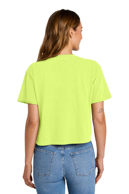 Custom Embroidered Comfort Colors T-Shirts  in Neon Lemon
