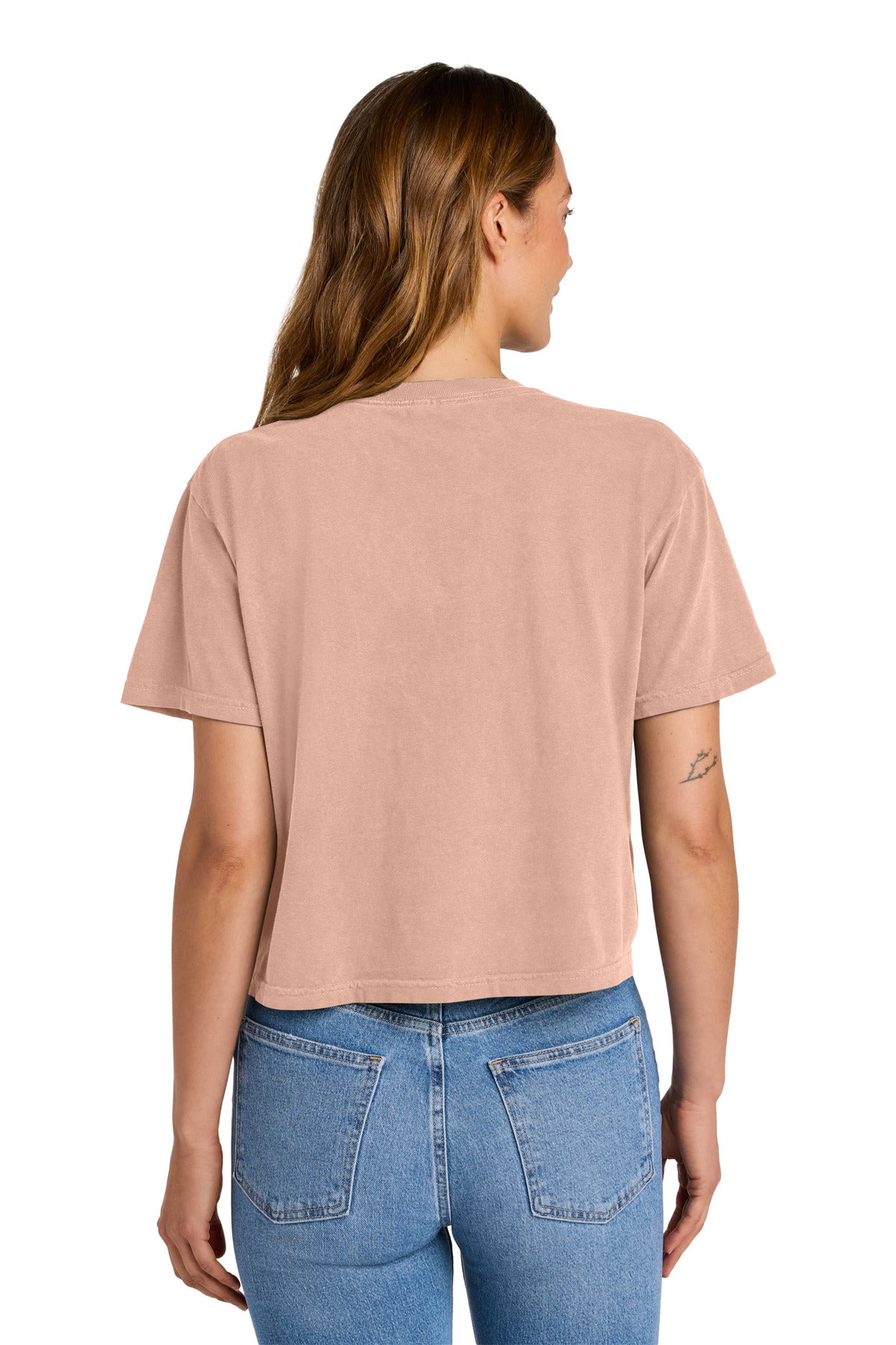 Custom Embroidered Comfort Colors T-Shirts  in Peachy