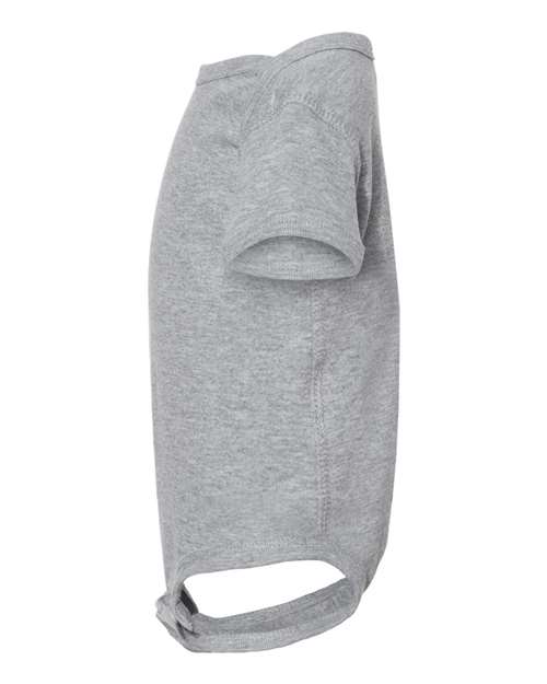Rabbit Skins Infant Baby Rib Bodysuit 4400 Heather