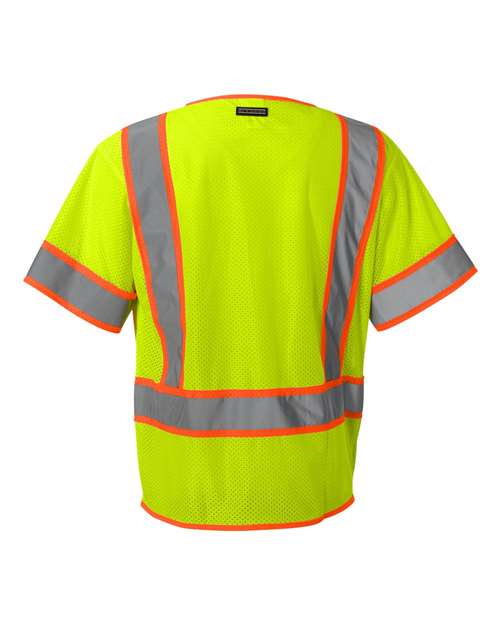 Kishigo Ultra-Cool™ Six-Pocket Mesh Surveyor’s Vest 1242-1243