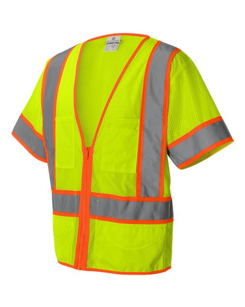 Kishigo Ultra-Cool™ Six-Pocket Mesh Surveyor’s Vest 1242-1243