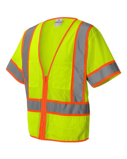 Kishigo Ultra-Cool™ Six-Pocket Mesh Surveyor’s Vest 1242-1243