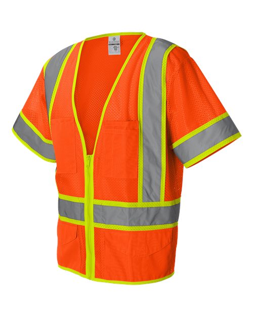 Kishigo Ultra-Cool™ Six-Pocket Mesh Surveyor’s Vest 1242-1243