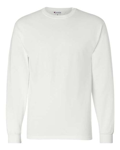 Champion Long Sleeve T-Shirt CC8C Custom Embroidered Business Logo