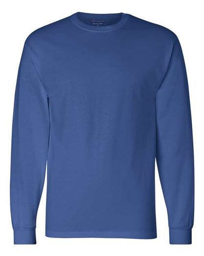Champion Long Sleeve T-Shirt CC8C Custom Embroidered Business Logo