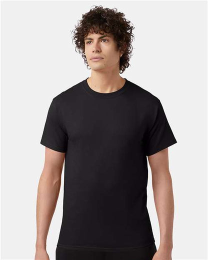 Custom Embroidered  Champion Short Sleeve T-Shirt T425 Black