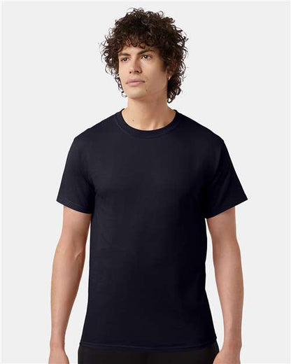 Custom Embroidered  Champion Short Sleeve T-Shirt T425 Navy