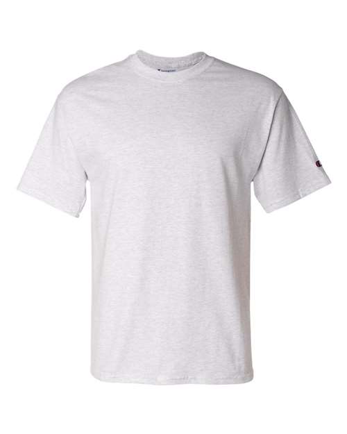Champion Short Sleeve T-Shirt T425 Ash Custom Embroidered Business Logo
