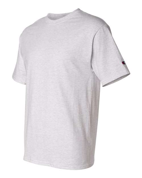 Champion Short Sleeve T-Shirt T425 Ash Custom Embroidered Business Logo