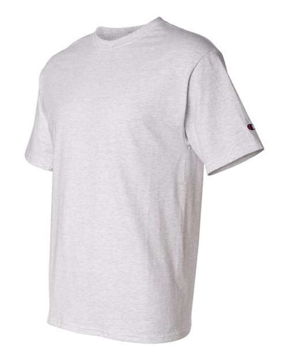 Champion Short Sleeve T-Shirt T425 Ash Custom Embroidered Business Logo