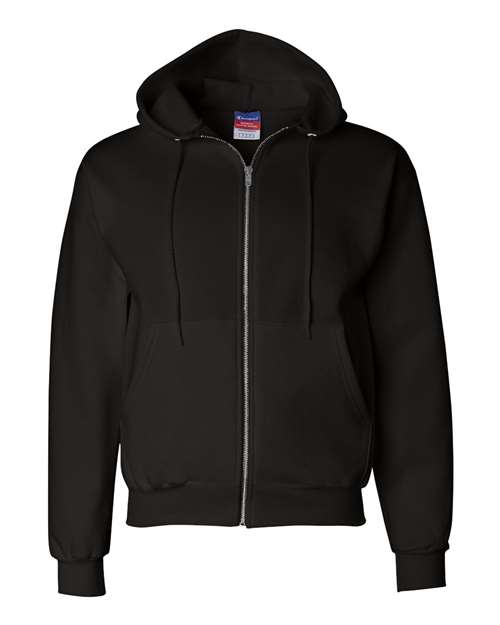 Champion Powerblend® Full-Zip Hooded Sweatshirt S800 Custom Embroidered Business Logo