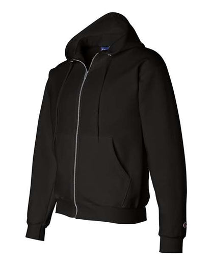 Champion Powerblend® Full-Zip Hooded Sweatshirt S800 Custom Embroidered Business Logo