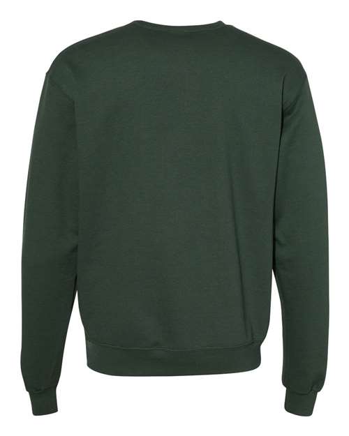 Champion Powerblend® Crewneck Sweatshirt S600 Charcoal Heather Custom Embroidered Business Logo