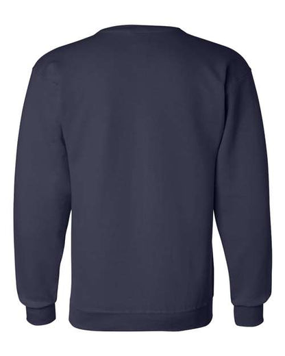 Champion Powerblend® Crewneck Sweatshirt S600 Navy Custom Embroidered Business Logo