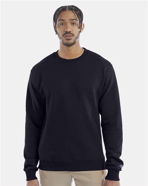 Custom Embroidered  Champion Powerblend® Crewneck Sweatshirt S600 Navy