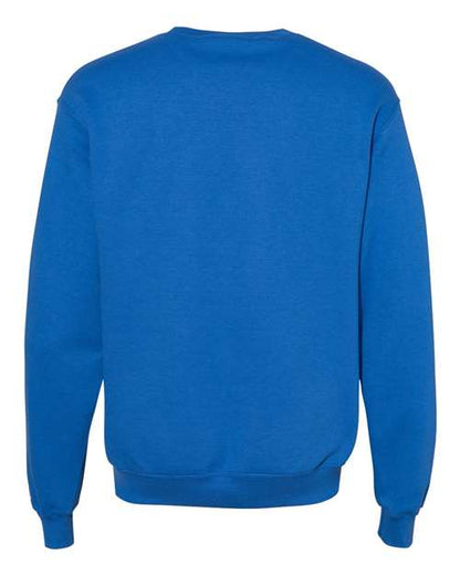 Champion Powerblend® Crewneck Sweatshirt S600 Royal Blue Custom Embroidered Business Logo
