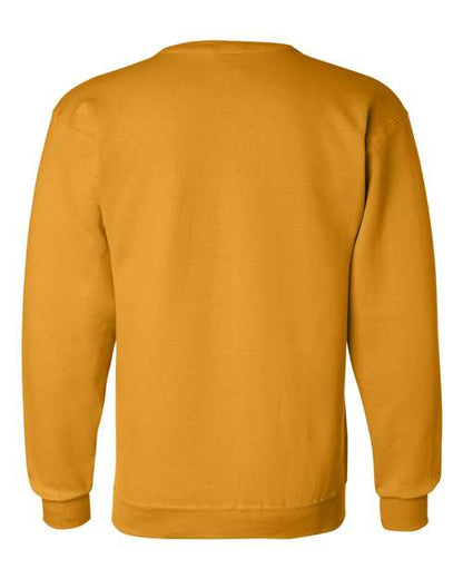 Champion Powerblend® Crewneck Sweatshirt S600 Fresh Olive Custom Embroidered Business Logo