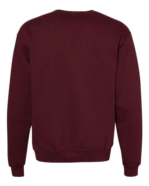 Champion Powerblend® Crewneck Sweatshirt S600 Light Steel Custom Embroidered Business Logo