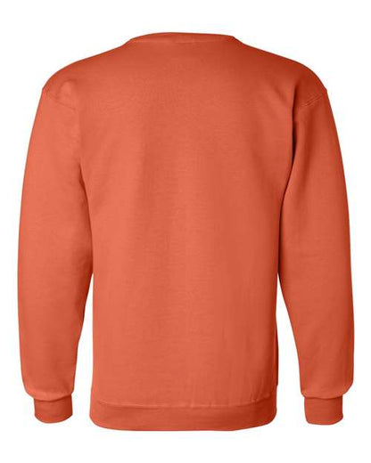 Champion Powerblend® Crewneck Sweatshirt S600 Navy Heather Custom Embroidered Business Logo