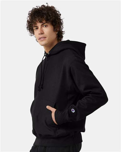 Champion Reverse Weave® Hooded Sweatshirt S101 Black