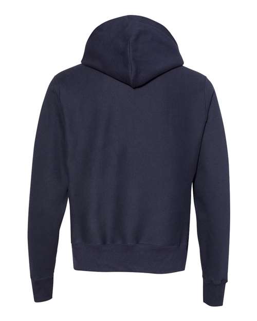 Champion Reverse Weave® Hooded Sweatshirt S101 Custom Embroidered Business Logo