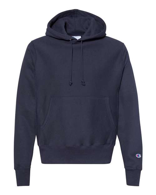 Champion Reverse Weave® Hooded Sweatshirt S101 Custom Embroidered Business Logo