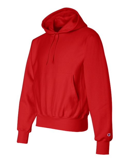 Champion Reverse Weave® Hooded Sweatshirt S101 Custom Embroidered Business Logo