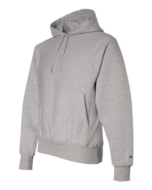 Champion Reverse Weave® Hooded Sweatshirt S101 Custom Embroidered Business Logo