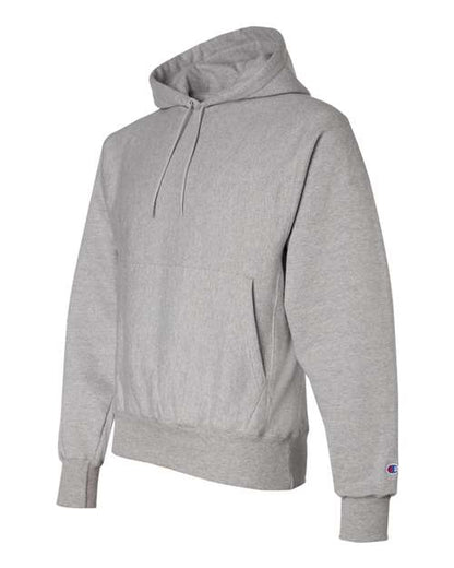 Champion Reverse Weave® Hooded Sweatshirt S101 Custom Embroidered Business Logo