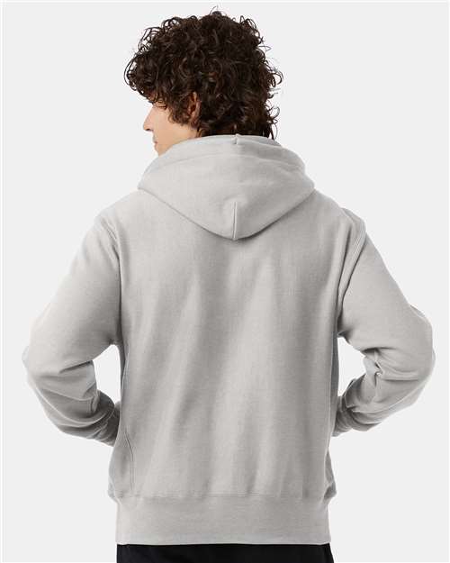 Champion Reverse Weave® Hooded Sweatshirt S101 Silver Grey