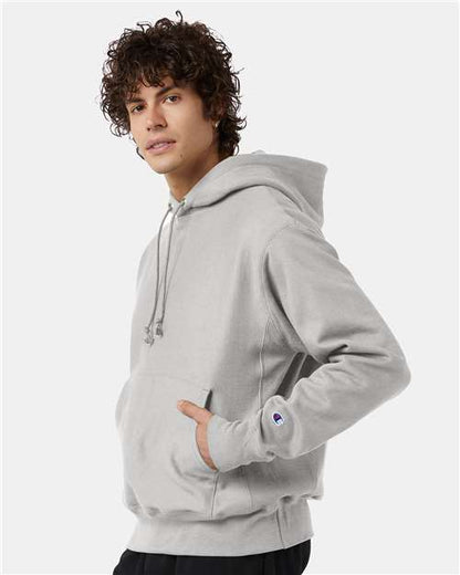 Champion Reverse Weave® Hooded Sweatshirt S101 Silver Grey