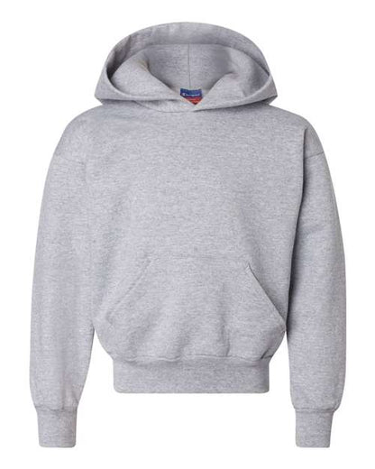 Champion Powerblend® Youth Hooded Sweatshirt S790 Custom Embroidered Business Logo